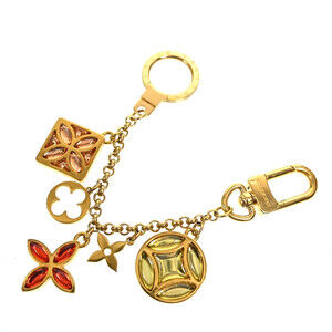 Auth Louis Vuitton Flower Bag Charm Key #198540L33
